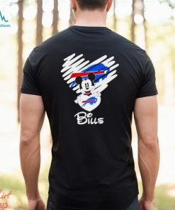 Mickey love Buffalo Bills Valentine Football shirt