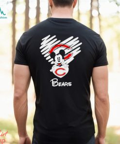 Mickey love Chicago Bears Valentine Football shirt, hoodie, sweater, long sleeve and tank top Mickey love Chicago Bears Valentine Football shirt