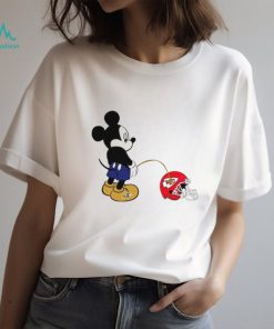 Mickey mouse Baltimore Ravens piss on Kansas City Chiefs shirt