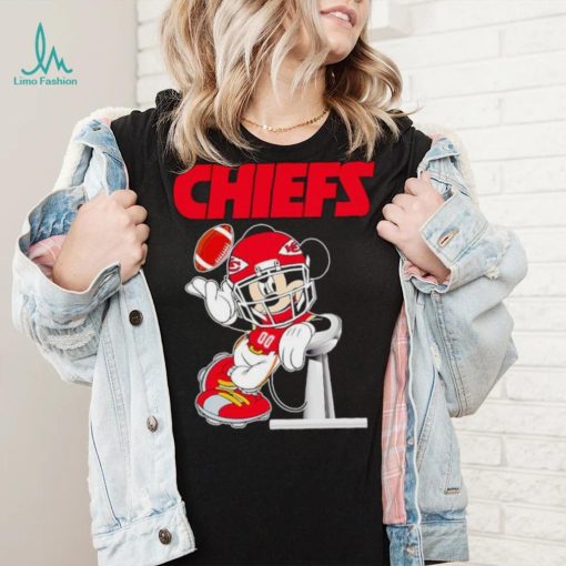Mickey mouse Kansas City Chiefs Super Bowl NFL Champions shirt