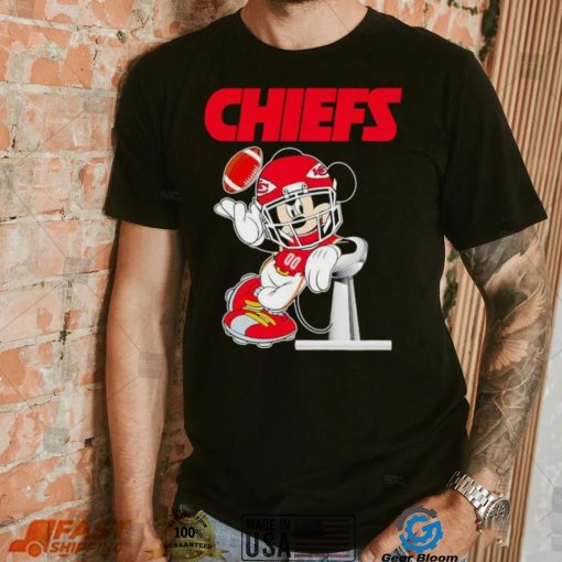 Mickey mouse Kansas City Chiefs Super Bowl NFL Champions shirt
