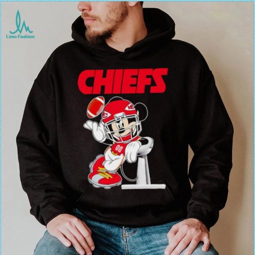 Mickey mouse Kansas City Chiefs Super Bowl NFL Champions shirt