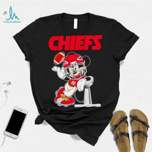 Mickey mouse Kansas City Chiefs Super Bowl NFL Champions shirt