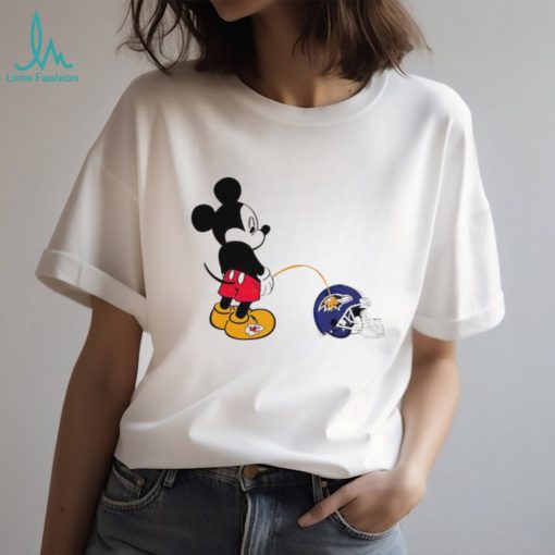 Mickey mouse Kansas City Chiefs piss on Baltimore Ravens shirt
