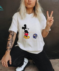 Mickey mouse Kansas City Chiefs piss on Baltimore Ravens shirt