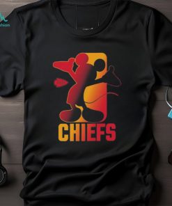 Mickey mouse Kansas city Chiefs toddler disney cross fade shirt