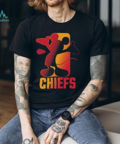 Mickey mouse Kansas city Chiefs toddler disney cross fade shirt