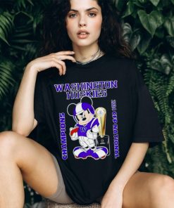 Mickey mouse Washington Huskies 2024 CFP National Champions Shirt
