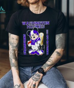 Mickey mouse Washington Huskies 2024 CFP National Champions Shirt