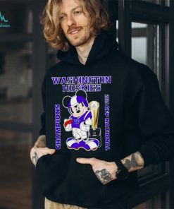 Mickey mouse Washington Huskies 2024 CFP National Champions Shirt