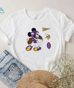 Mickey mouse player Minnesota Vikings Disney shirt