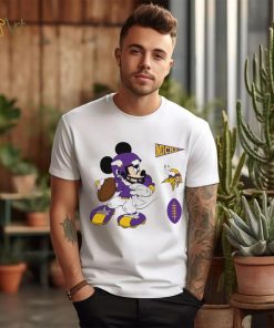 Mickey mouse player Minnesota Vikings Disney shirt