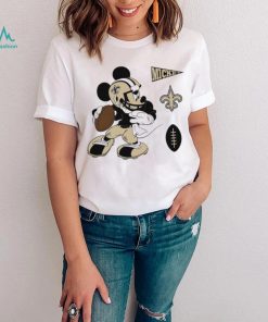 Mickey mouse player New Orleans Saints Disney shirt