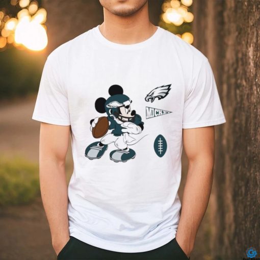 Mickey mouse player Philadelphia Eagles Disney shirt