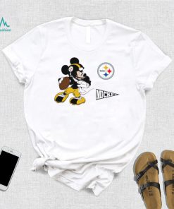 Mickey mouse player Pittsburgh Steelers Disney shirt