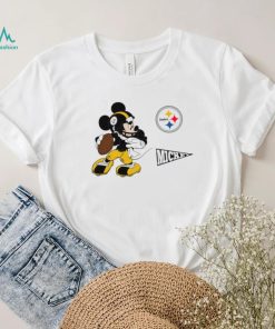 Mickey mouse player Pittsburgh Steelers Disney shirt