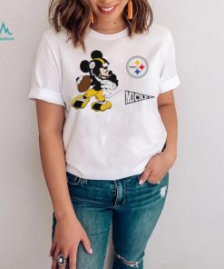 Mickey mouse player Pittsburgh Steelers Disney shirt
