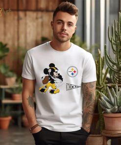 Mickey mouse player Pittsburgh Steelers Disney shirt