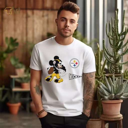 Mickey mouse player Pittsburgh Steelers Disney shirt