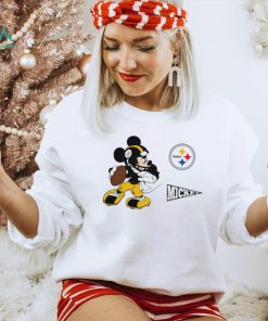 Mickey mouse player Pittsburgh Steelers Disney shirt