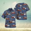 Royal Navy HMS Norfolk (F230) Type 23 frigate Hawaiian Shirt Tropical Beach