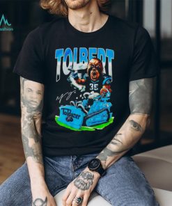 Mike Tolbert player cartoon signature shirt, hoodie, sweater, long sleeve and tank top Mike Tolbert player cartoon signature shirt