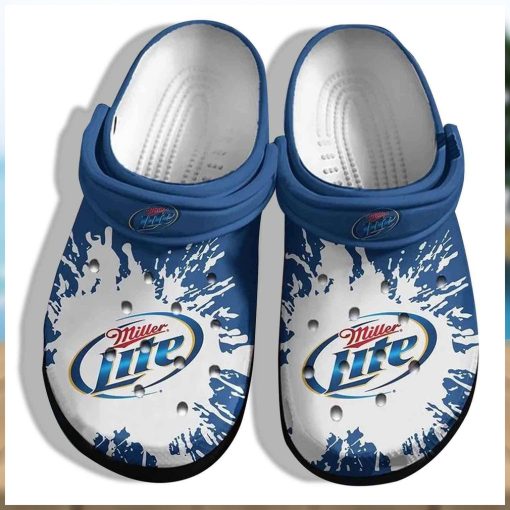 Miller Lite Drinking Beer Crocband Clog Crocs