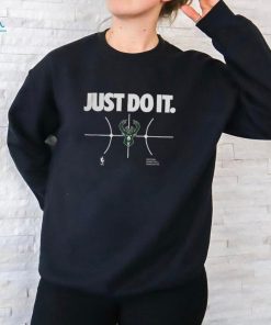 Milwaukee Bucks Just Do It Logo 2024 Shirt