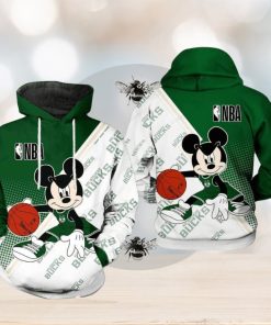 Milwaukee Bucks Nba Awesome 3D Hoodie