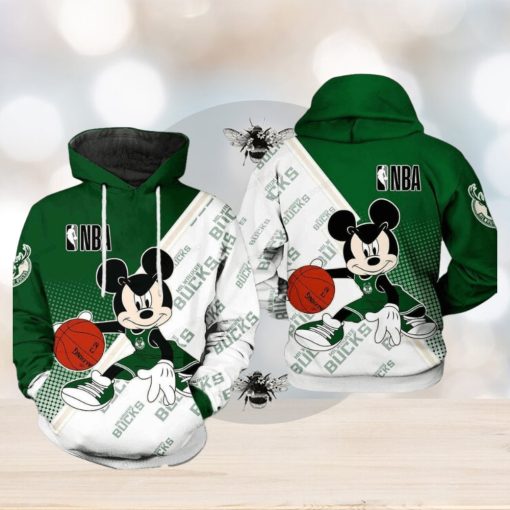 Milwaukee Bucks Nba Awesome 3D Hoodie