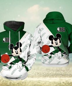 Milwaukee Bucks Nba Awesome 3D Hoodie
