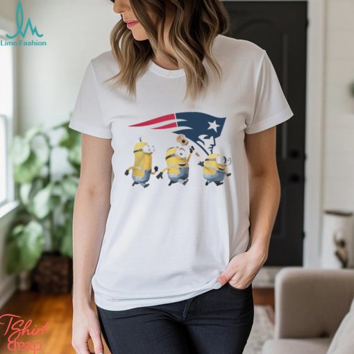 Minions Team New England Patriots Football Nfl Logo Shirt