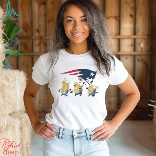 Minions Team New England Patriots Football Nfl Logo Shirt