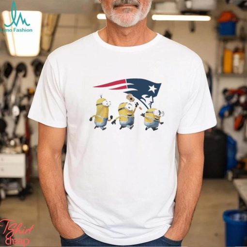 Minions Team New England Patriots Football Nfl Logo Shirt