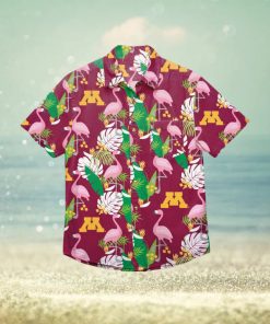 Minnesota Golden Gophers Floral Hawaiian Shirt