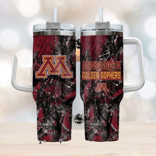 Minnesota Golden Gophers Realtree Hunting 40oz Tumbler