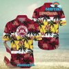 [The best selling] Kansas City Chiefs NFL Palm Tree Pattern For Sports Fans Sport 3D Full Printing Hawaiian Shirt