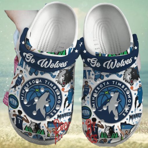 Minnesota Timberwolves Basketball NCAA Crocs Shoes