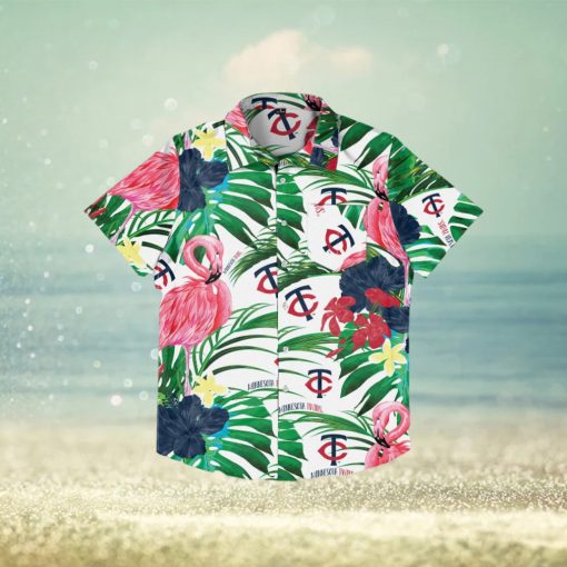 Minnesota Twins Flamingo Hawaiian Shirt