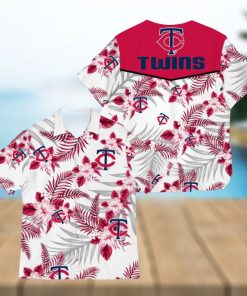 Minnesota Twins Sports American Tropical Patterns Club Trending Summer 3D Hawaiian Shirt For Fans Men And Women Gift