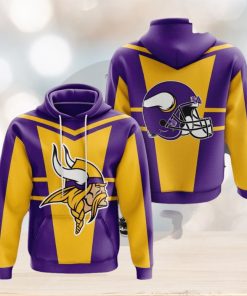 Minnesota Vikings 3D Printed Hoodie