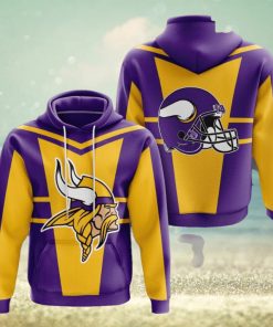 Minnesota Vikings 3D Printed Hoodie