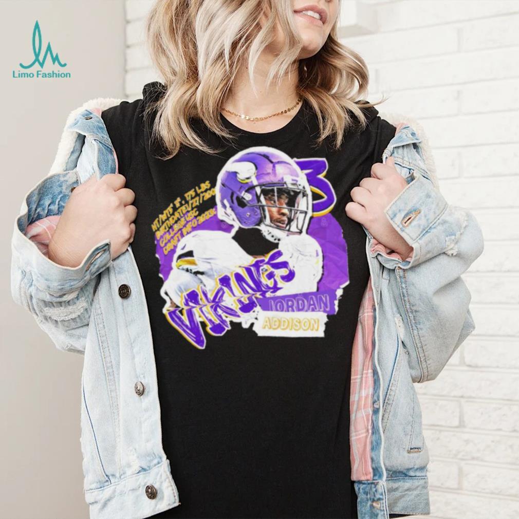Minnesota Vikings Jordan Addison superstar shirt Minnesota Vikings Jordan Addison superstar shirt