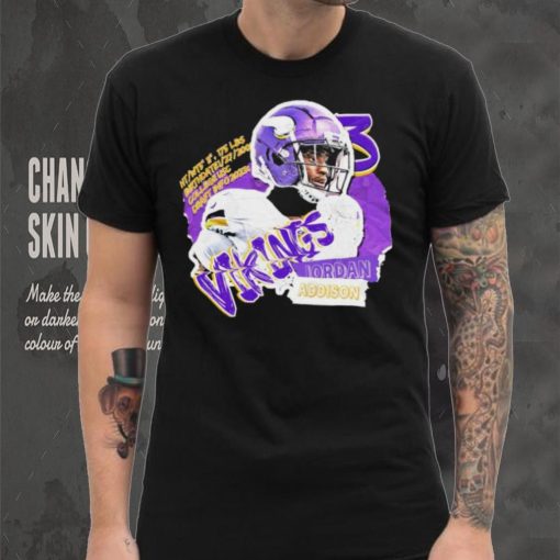 Minnesota Vikings Jordan Addison superstar shirt