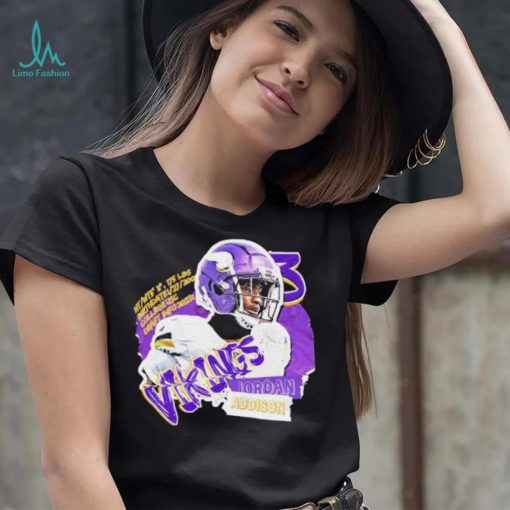 Minnesota Vikings Jordan Addison superstar shirt