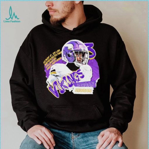 Minnesota Vikings Jordan Addison superstar shirt