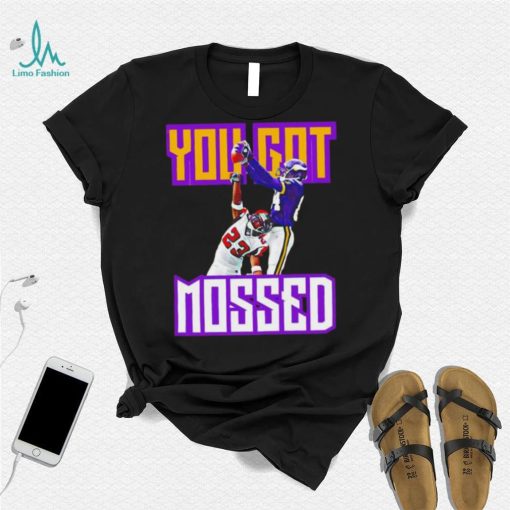 Minnesota Vikings Randy Moss you got mossed shirt