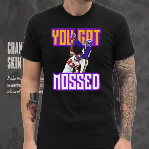 Minnesota Vikings Randy Moss you got mossed shirt