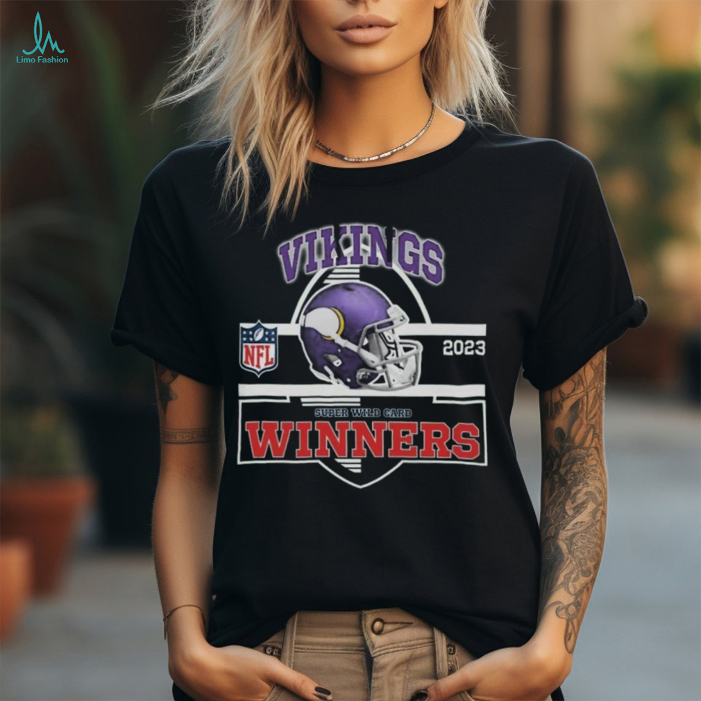 Minnesota Vikings Winners Champions 2023 Super Wild Card NFL Divisional Helmet Logo Shirt Minnesota Vikings Winners Champions 2023 Super Wild Card NFL Divisional Helmet Logo Shirt