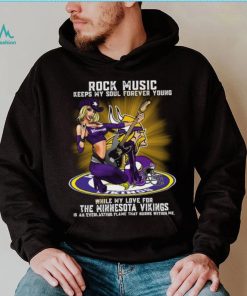 Minnesota Vikings rock music keep my soul forever young shirt